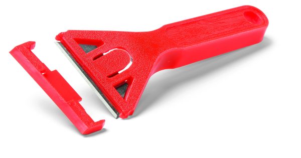 Strugač boje sa stakla PVC - manji & veći + rezervni nožić