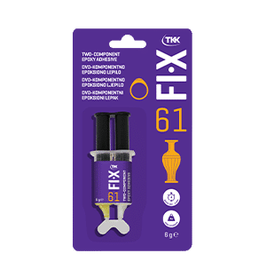 FIX 61 Dvo-komponentni epoksidni lepak 6g
