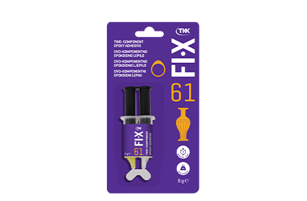 FIX 61 Dvo-komponentni epoksidni lepak 6g